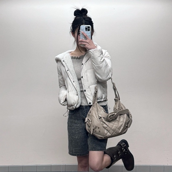 Burberry Quilted Shoulder Bag